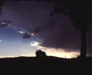 Image of the edge of a storm