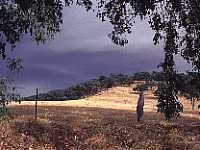 Image of the dry summer hills